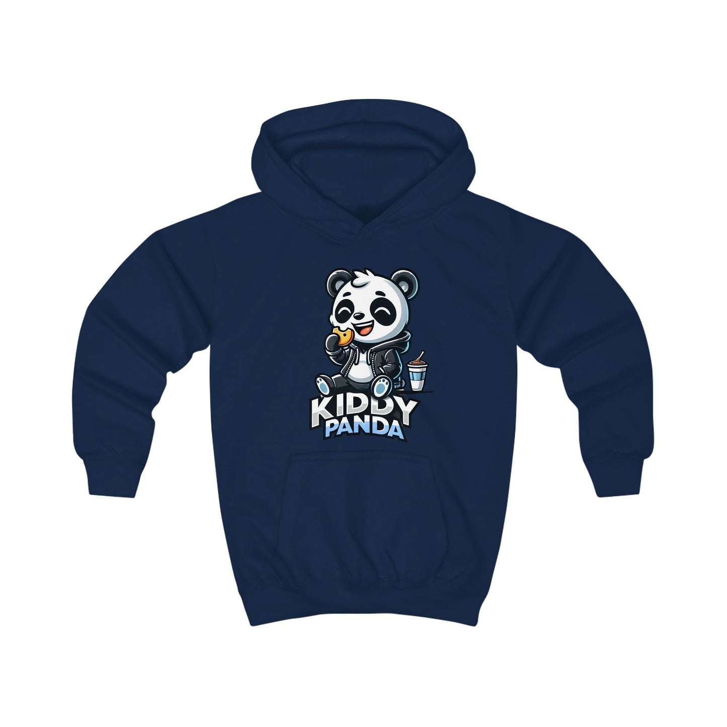 Panda Snack Time Kids Hoodie