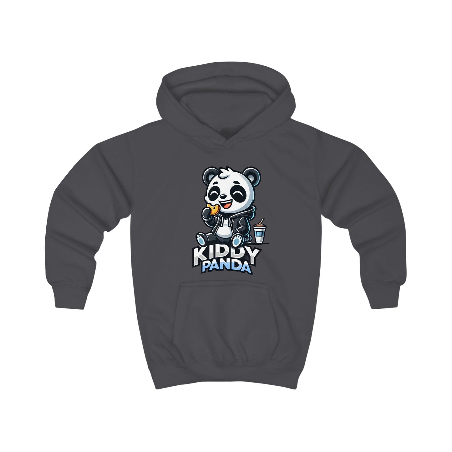 Panda Snack Time Kids Hoodie