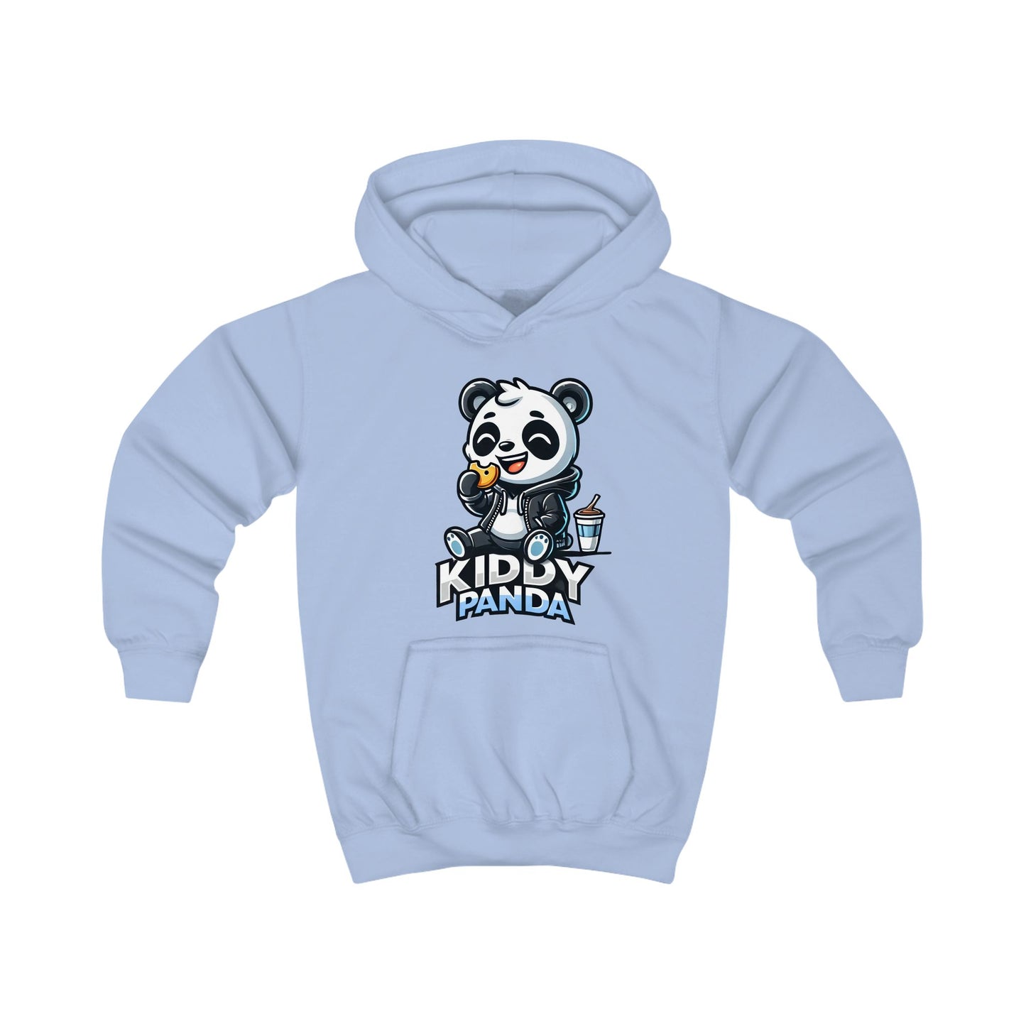 Panda Snack Time Kids Hoodie