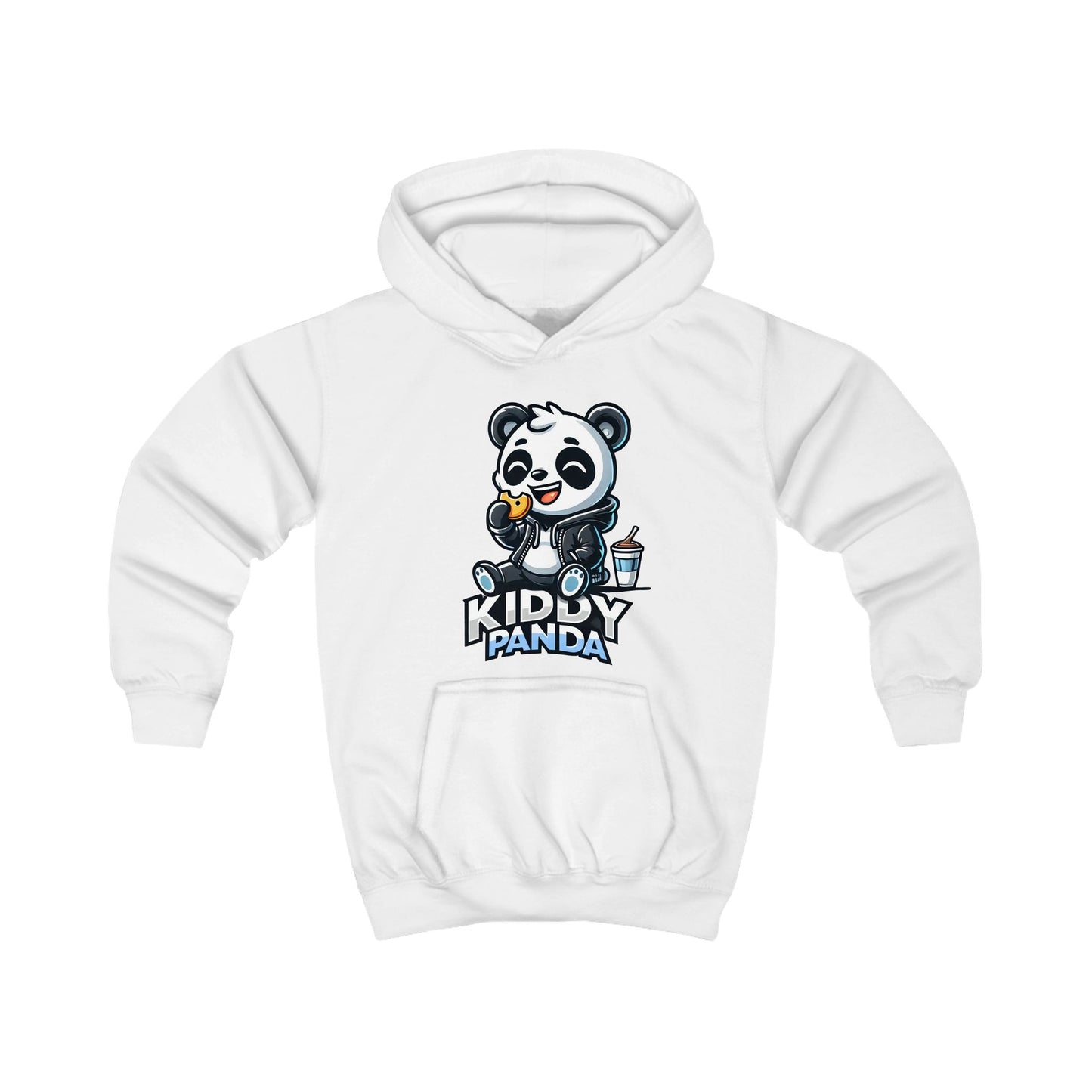 Panda Snack Time Kids Hoodie