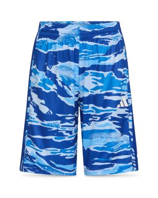 Adidas boys Tiger Camo Shorts, Team Royal Blue, 2T
