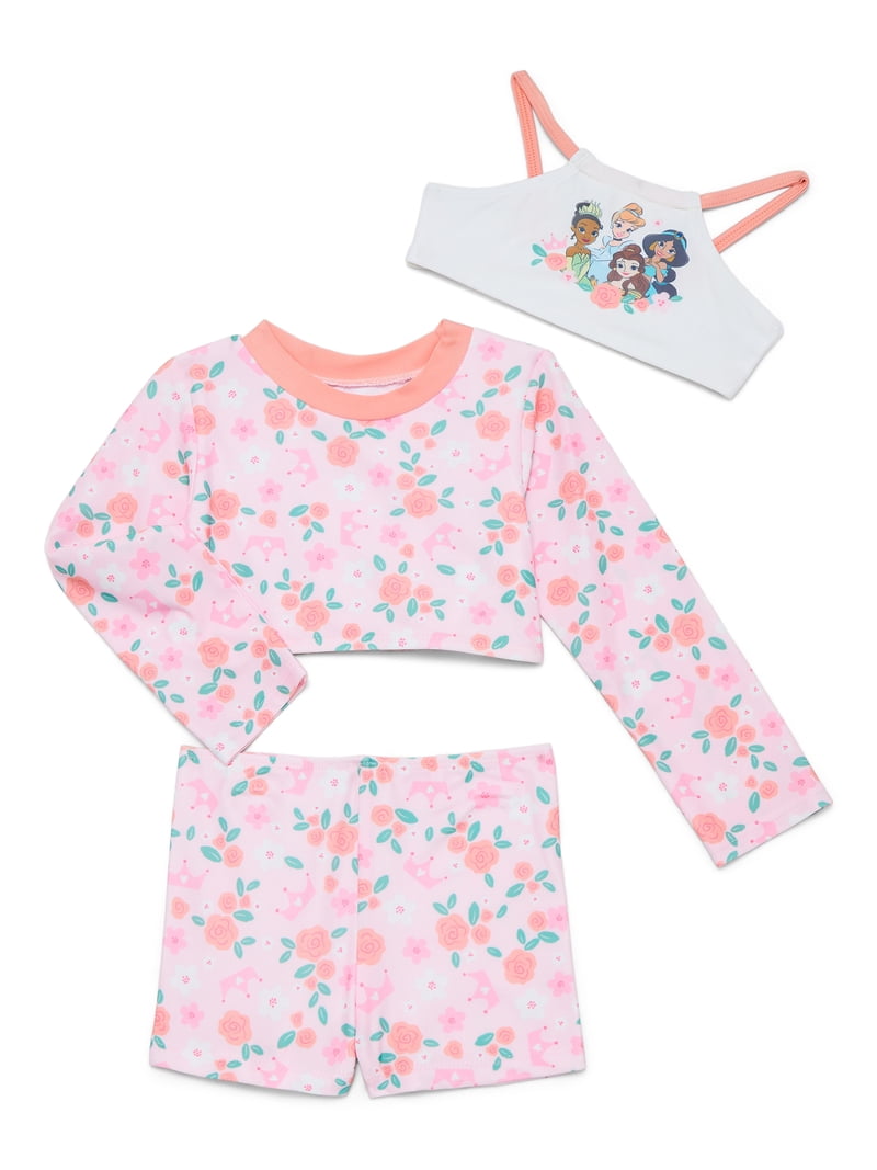 Disney Princess Girls 3pc Set 4T