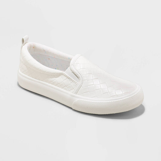 Girls' Hailey Slip-on Sneakers - Cat & Jack, Comfortable Casual Everyday Kids' Shoes
