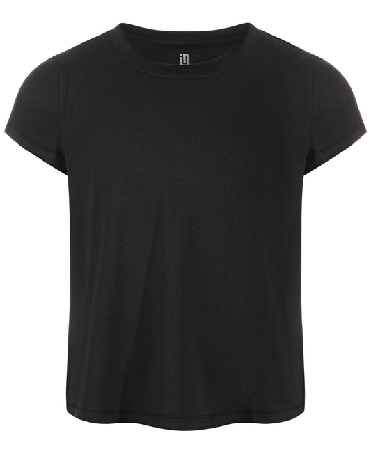 ID Ideology Big Girls Scoop-Neck T-Shirt - Deep Black