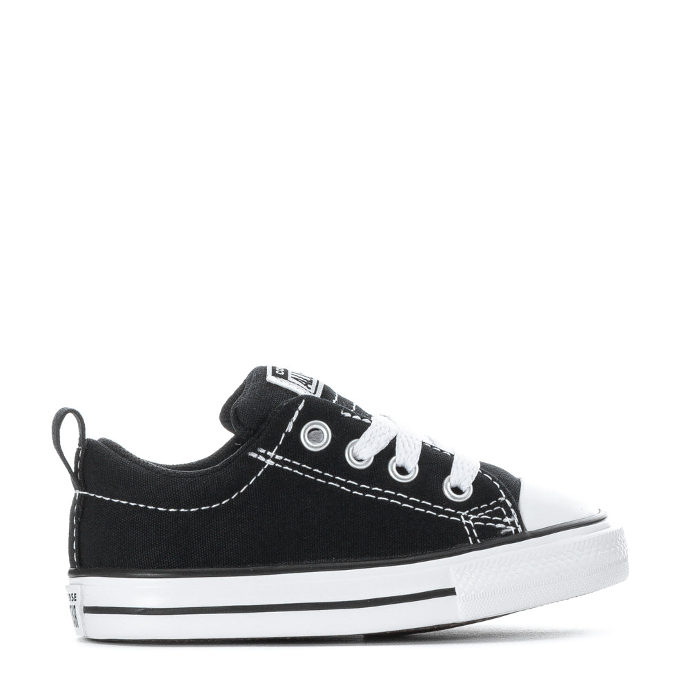 Converse Toddler Street Ox Low Top Sneakers Light Black 9M - Boys