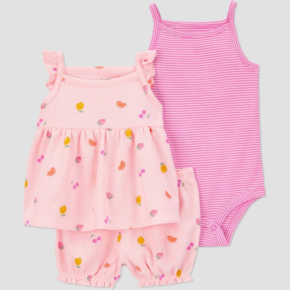 Carter's Baby Girls' Fruit Top & Bottom Set 18M