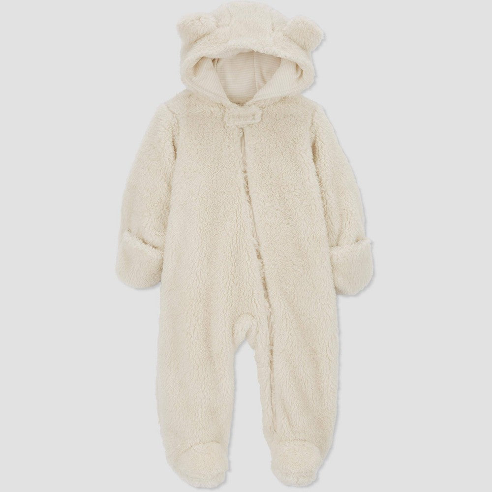 Carter's Just One You Baby Jumpsuit Cream, Size 9M