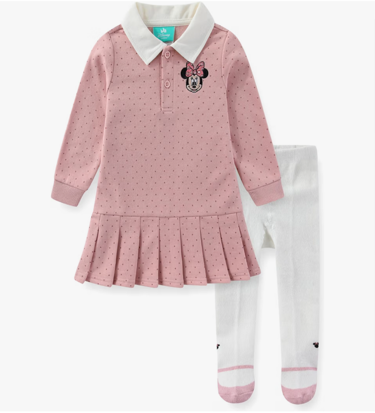 Disney Baby girl Minnie Mouse Dress Set 12M