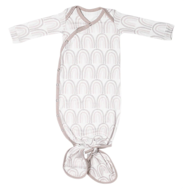 Copper Pearl Newborn Knotted Gown - Bliss 0-4M boys