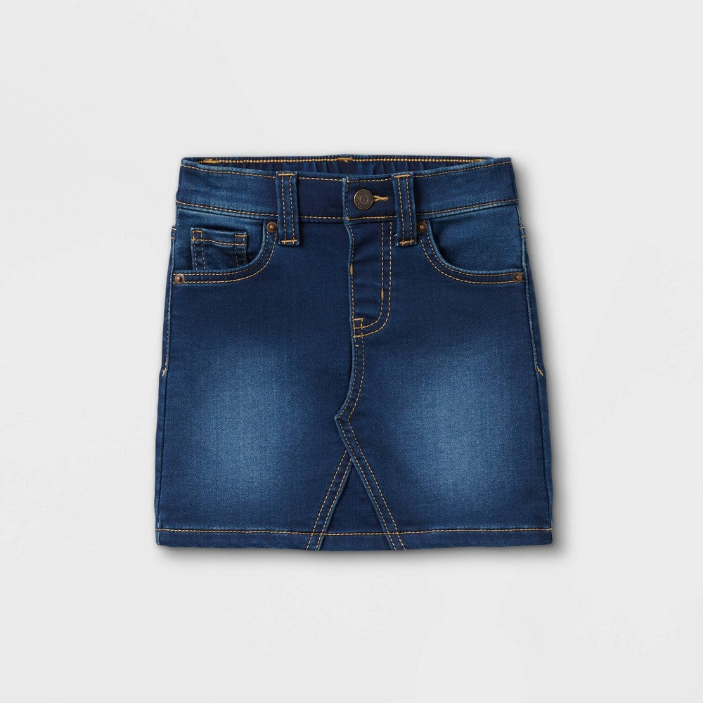 Cat & Jack Toddler Girls' Denim Skirt Size 3T