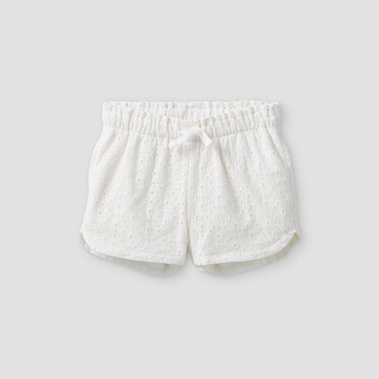 Toddler Girls' Eyelet Pull-on Shorts - Cat & Jack™