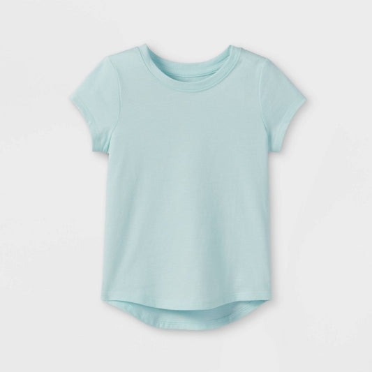 Cat & Jack Toddler Girls' Solid Knit T-Shirt 3T