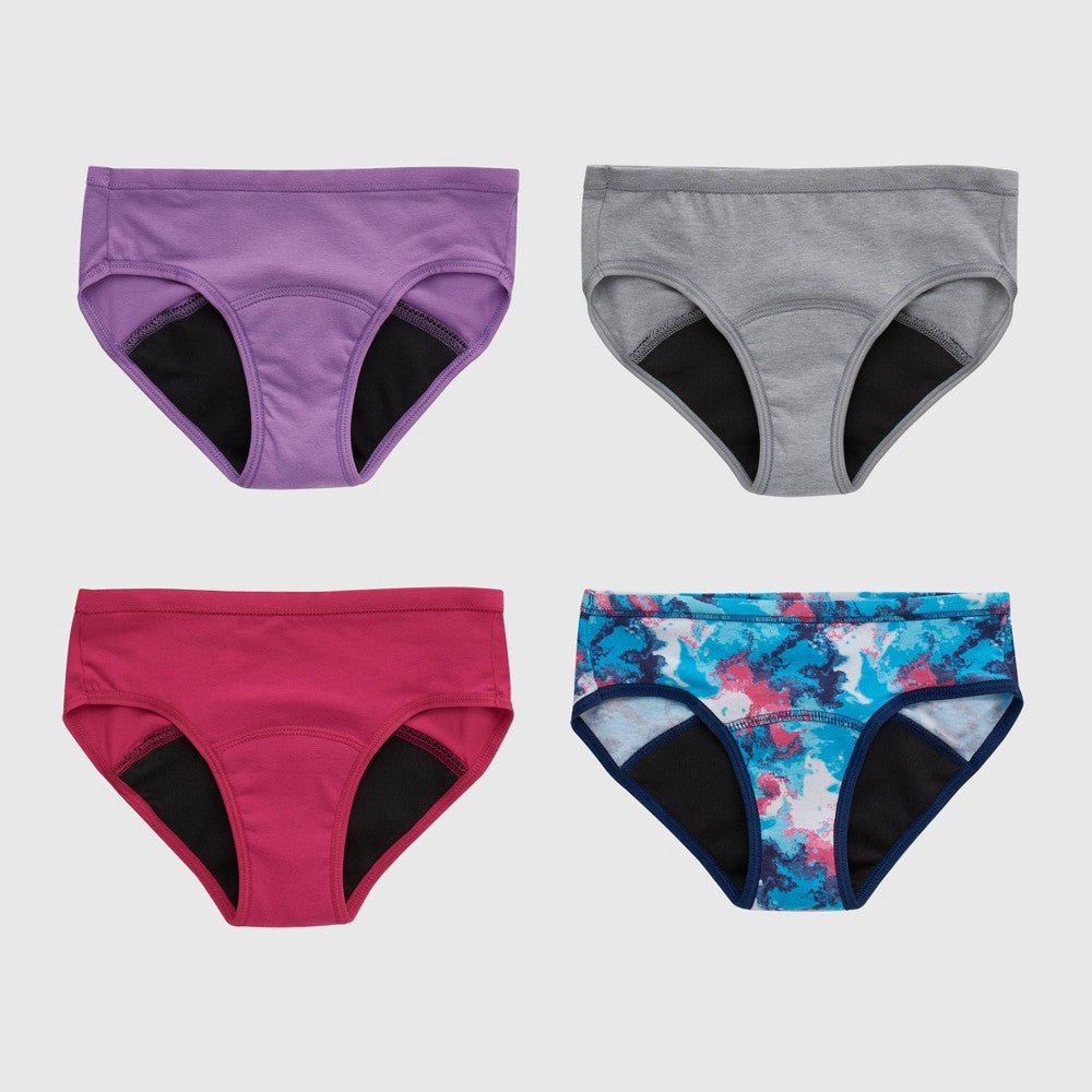 Hanes Girls' Hipster Underwear Size 10, , 4-Pack