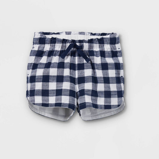 Toddler Girls' Gingham Woven Pull-on Shorts - Cat & Jack™