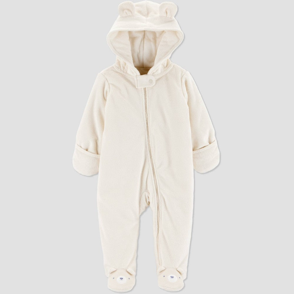 Carter's Just One You Baby Bear Pram, Cream 6M boys
