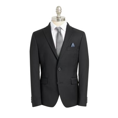 Lauren Ralph Lauren Big Boys Solid Classic Suit Jacket - Black