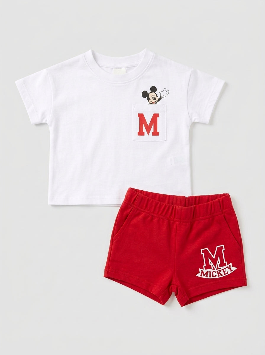 Disney Mickey Mouse boy Outfit 2pc set 3-6M