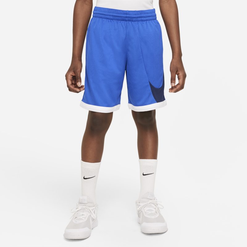 Nike Dri-Fit Basketball Shorts XL - Game Royal/Navy/White Boys