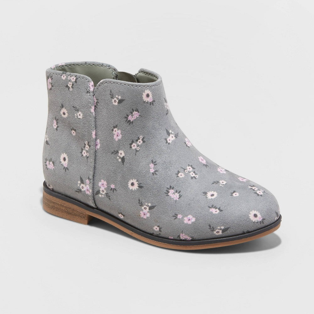 Toddler Girls' Penelope Zipper Booties - Cat & Jack Signature Toddler Footwear