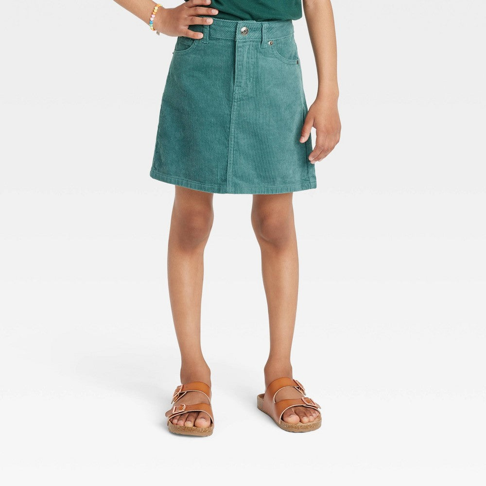 Cat & Jack Girls' Corduroy Skirt, Size XS