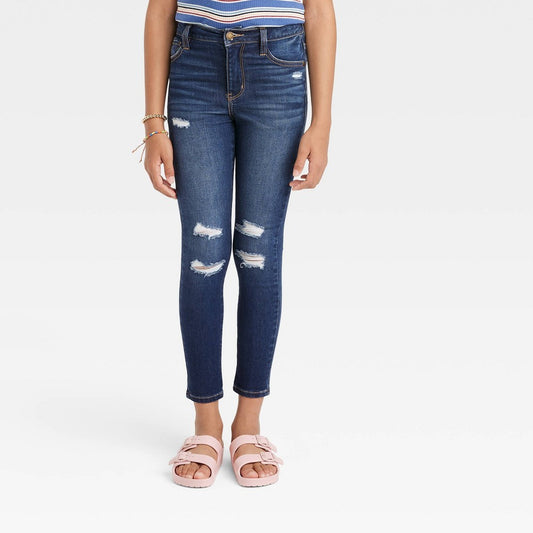 Art Class Girls' Skinny Jeans Dark Wash Size 16