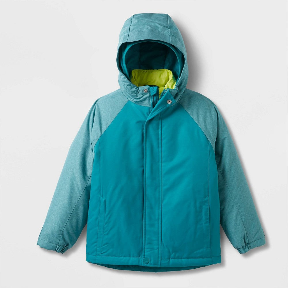 Kids' 3-in-1 Jacket - All in Motion™ Teal Blue