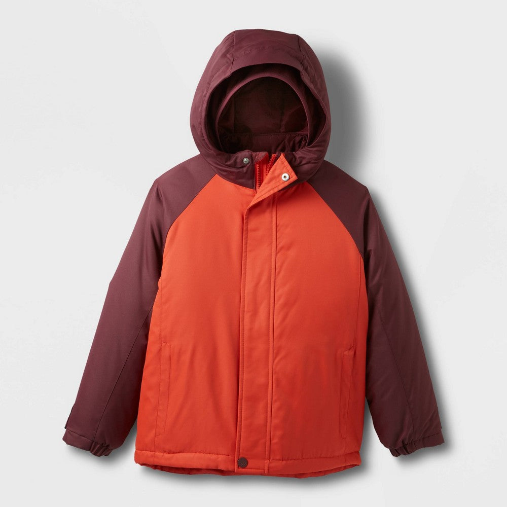 All In Motion Kids' 3-in-1 Maroon Jacket XS