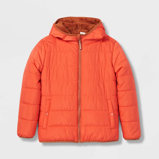 Boys' Reversibe Puffer Jacket - Cat & Jack™