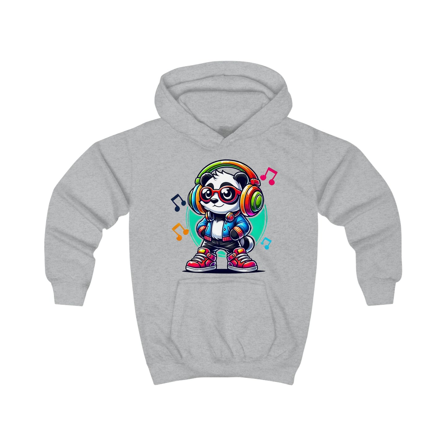 Rockin' Panda Vibes Kids Hoodie