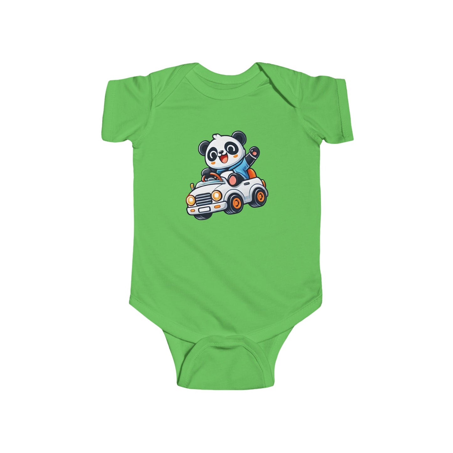 Panda Car Ride Bodysuit