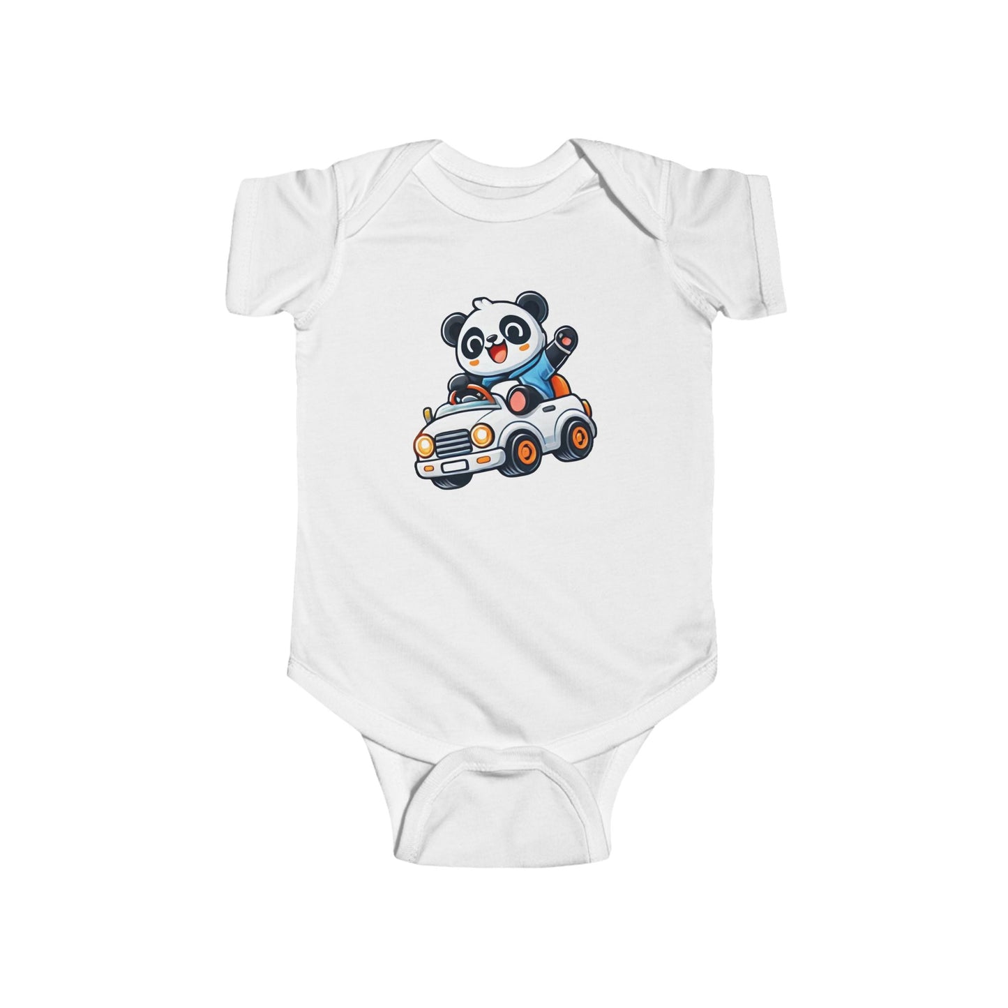 Panda Car Ride Bodysuit