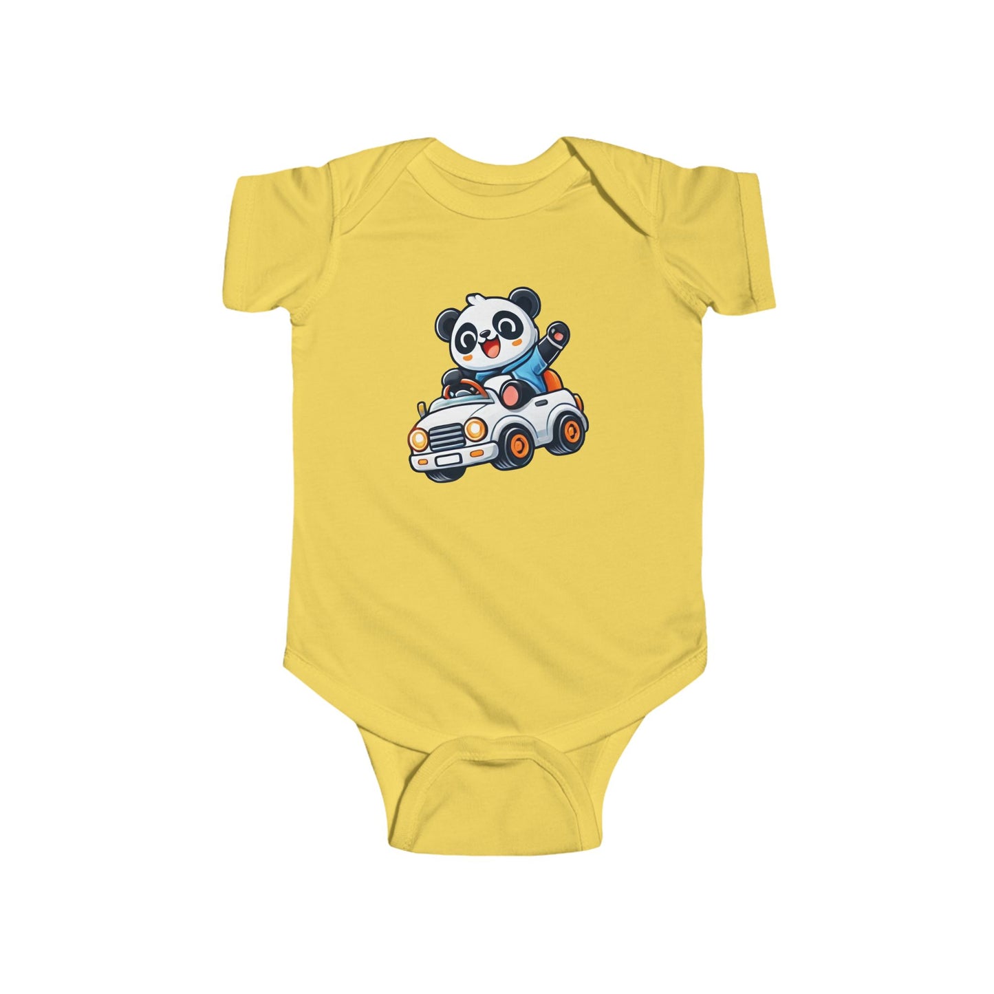 Panda Car Ride Bodysuit