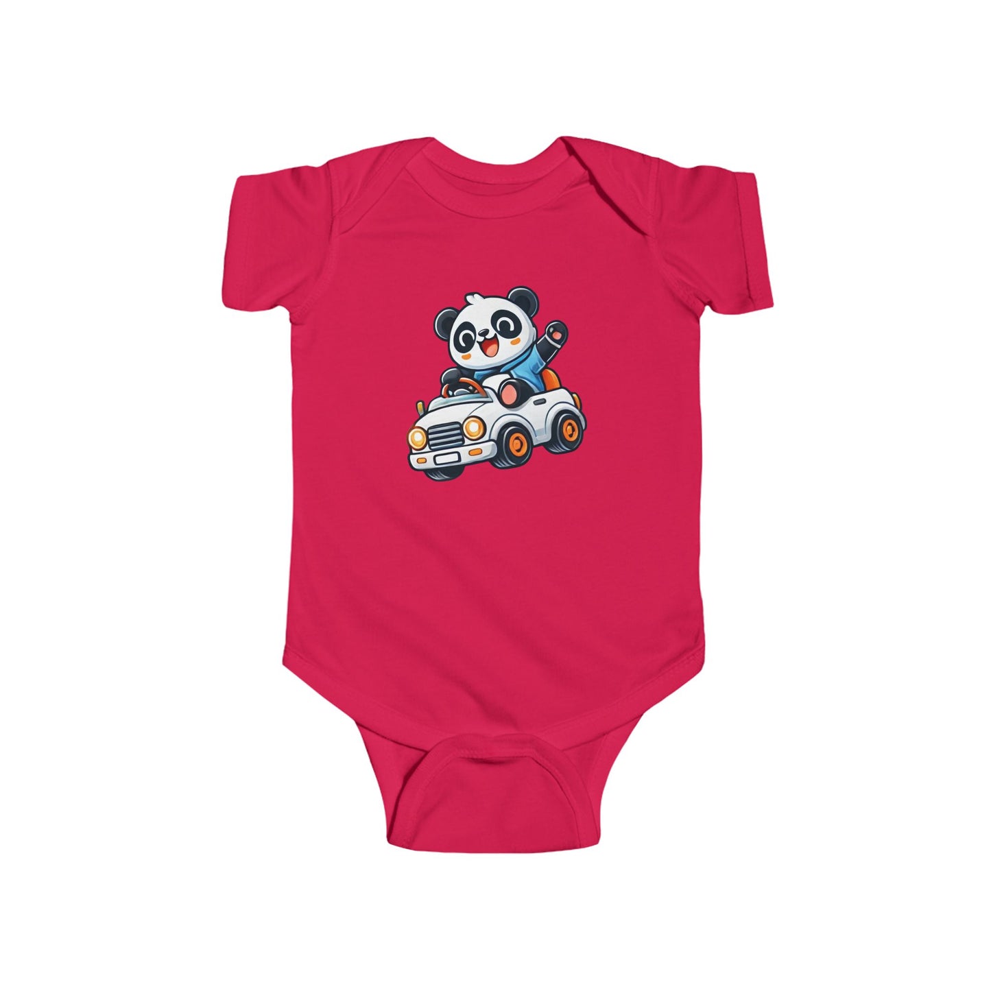 Panda Car Ride Bodysuit