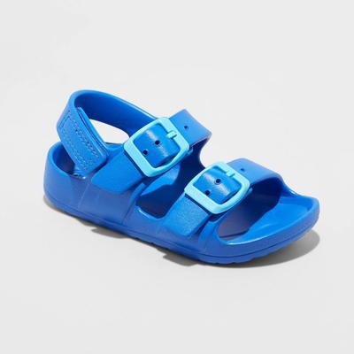 Toddler Ade Slip-on Footbed Sandals - Cat & Jack Blue 5 - Boy
