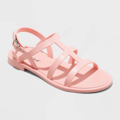Girls' Elsie Slides - Cat & Jack Pink 4
