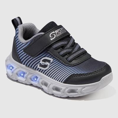 S Sport by Skechers Toddler Boys' Donny Light-up Sneakers - Black 5T