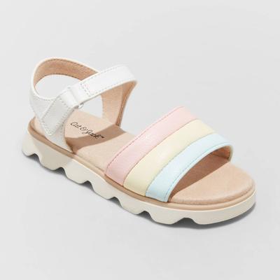 Toddler Girls'  Ankle Strap Sandals by Cat & Jack — Comfortable Summer Footwear