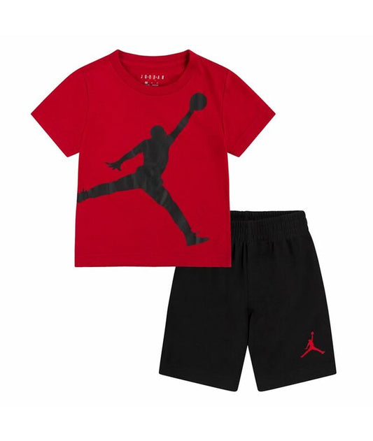 Jordan Jumbo Jumpman Baby Set, 24 Mo. Black