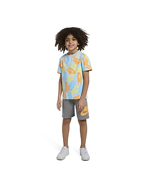 Nike Futura Toss Logo Tee & Shorts Set -Size 4 Boys