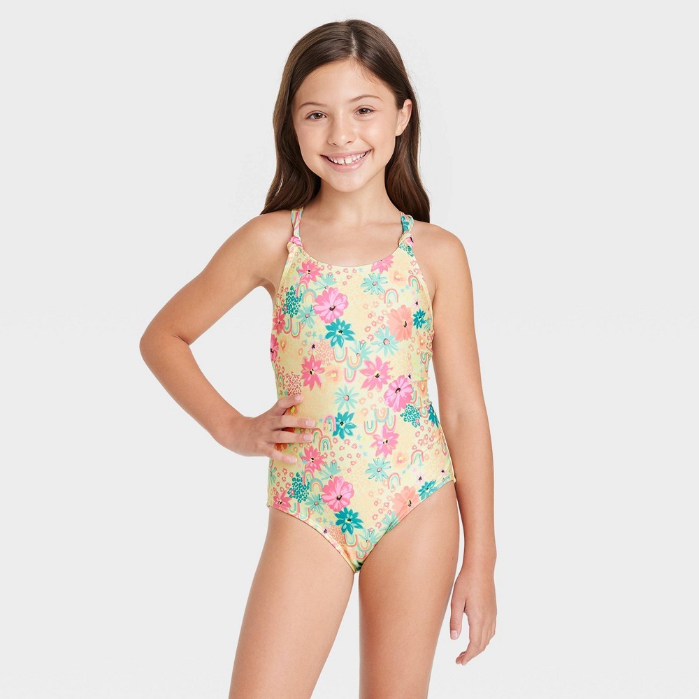 Cat & Jack Girls'  Swimsuit L Plus