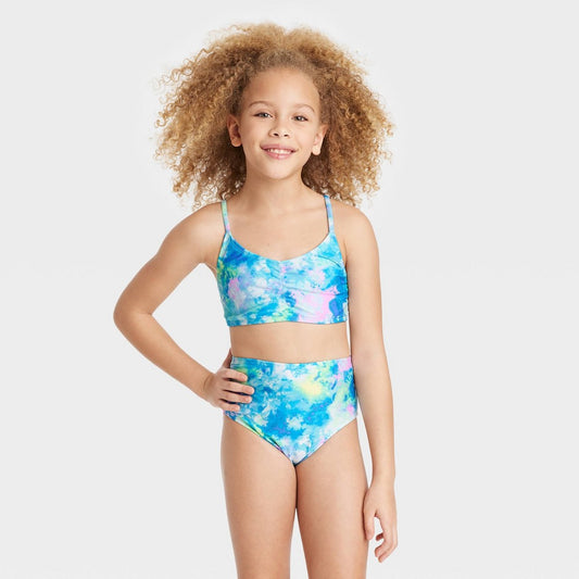 Girls' Tie-Dye 'Delight' Bikini Set - Art Class™