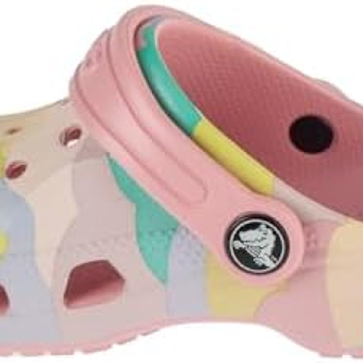 Crocs Baya Seasonal Printed Clog Girls Pink Size 2 (32/33)