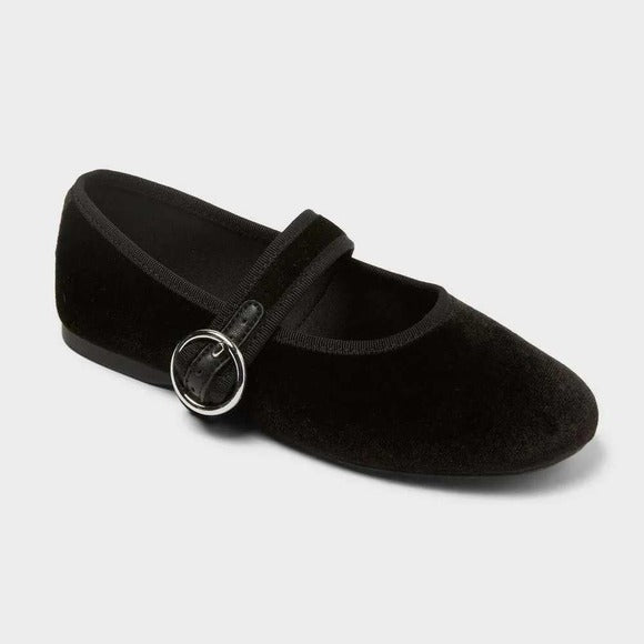 Girl Quilla Ballet Flats - Art Class Black 13