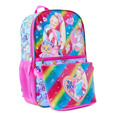 Accessory Innovation Jojo Siwa 17" Laptop Backpack with Lunch Tote