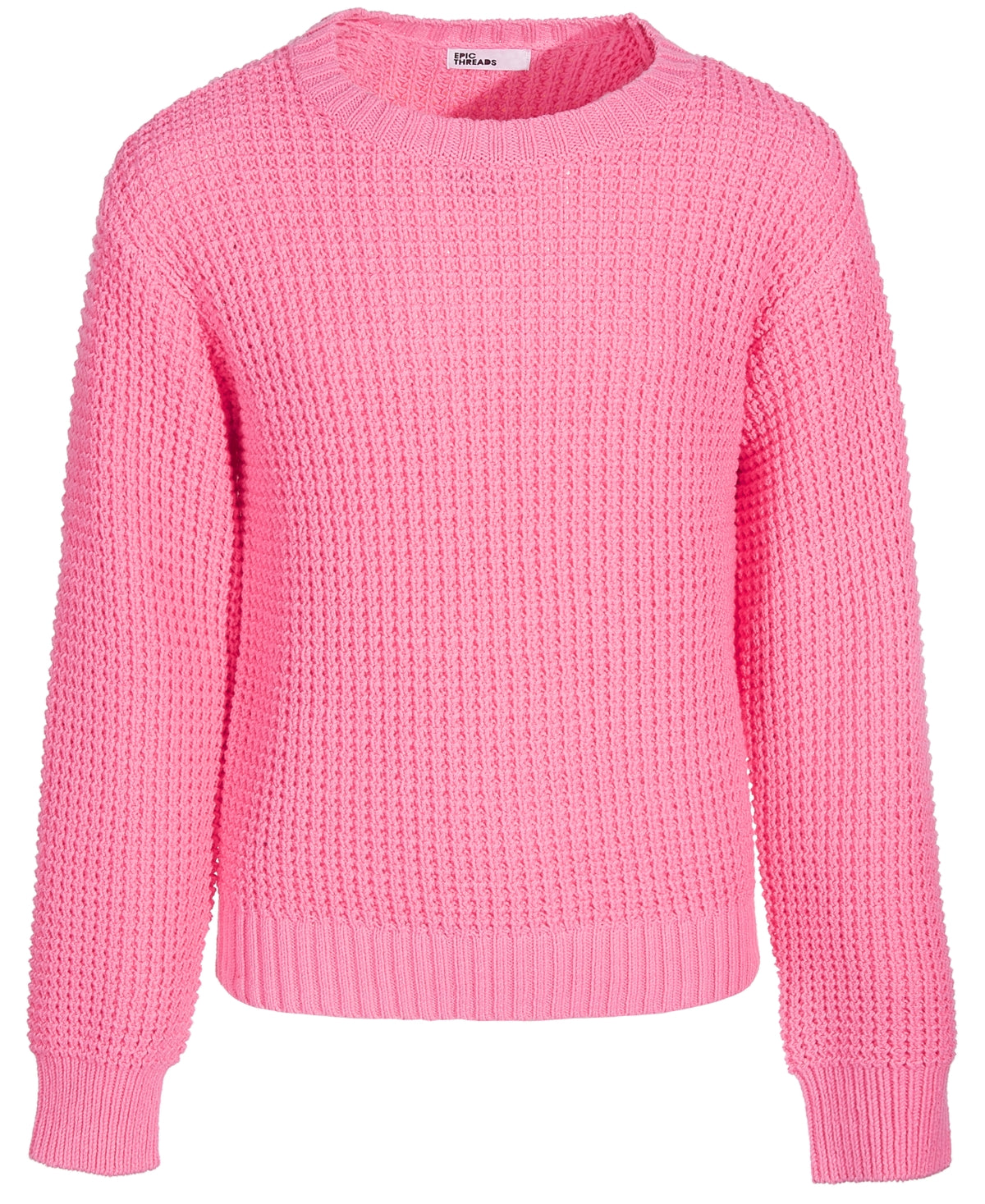 Epic Threads Toddler Girls Solid Sweater,5 - Sweetheart