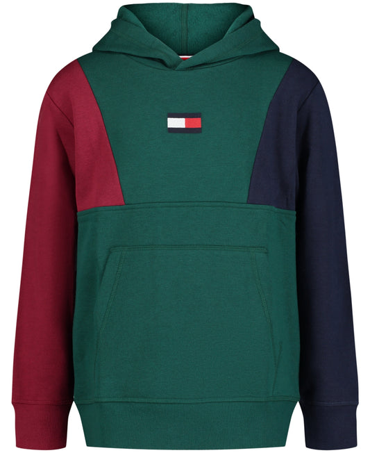 Tommy Hilfiger Toddler Boys Retro Colorblock Pullover Hoodie - Botanical Garden