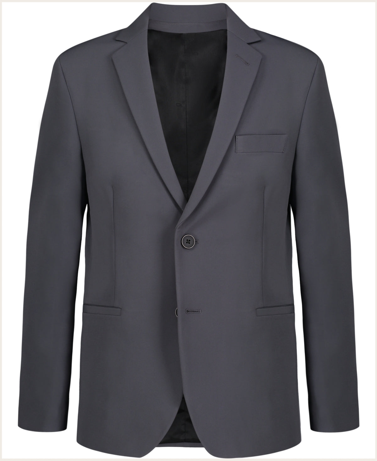Calvin Klein Big Boys Slim-Fit Stretch Performance Suit Jacket - Dark Gray