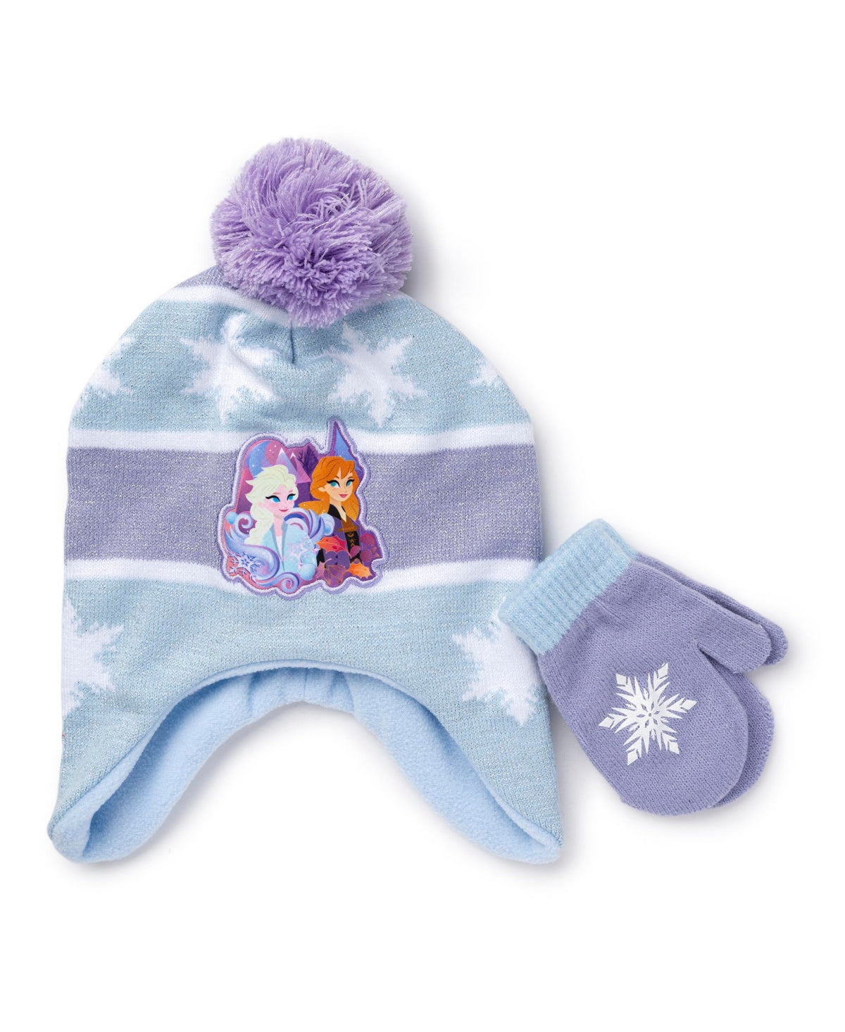 Frozen Toddler Girls Frozen Hat and Mitten Set, 2 Piece - Blue