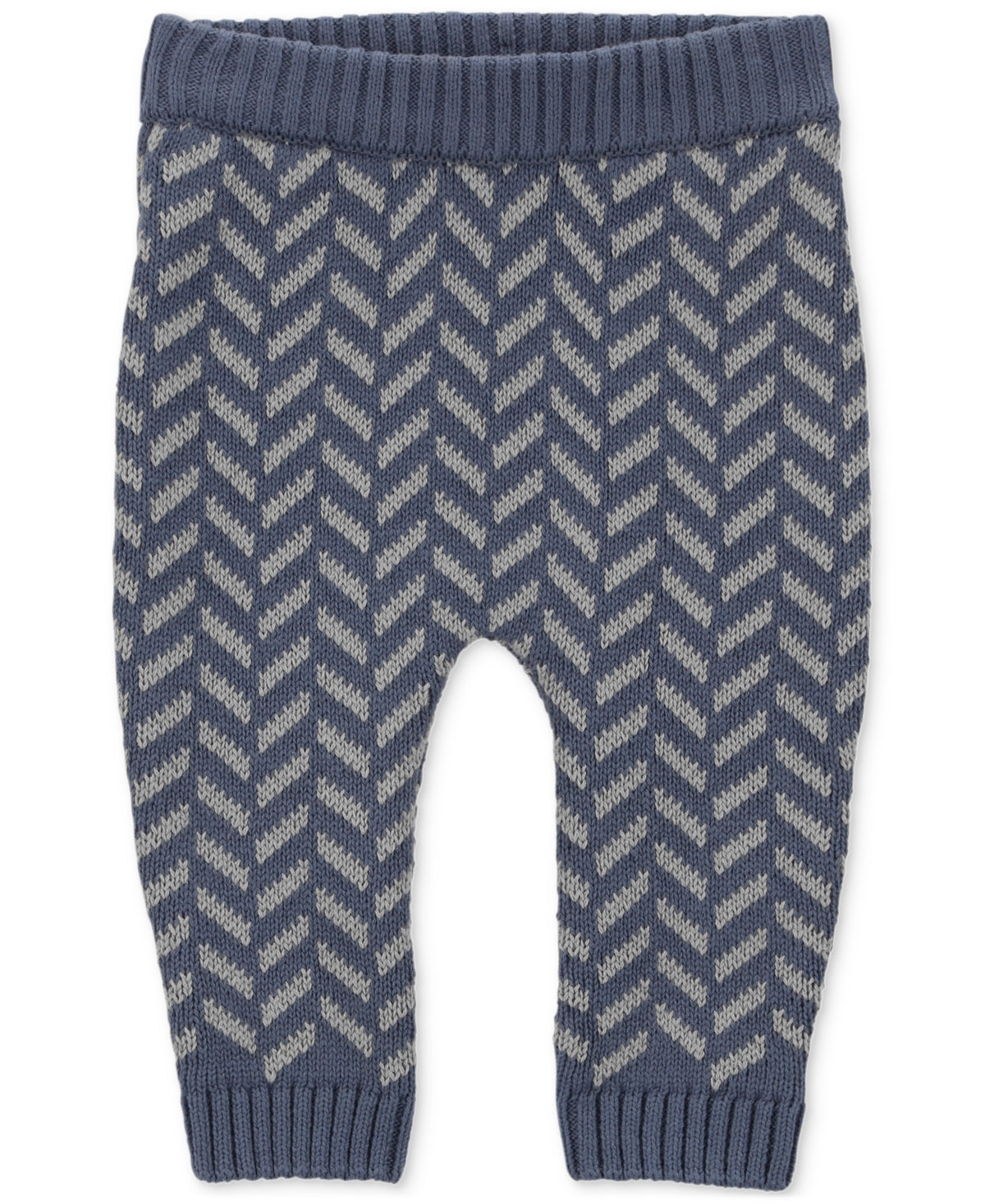 Carter's Baby Boys Herringbone Sweater-Knit Pants - Blue