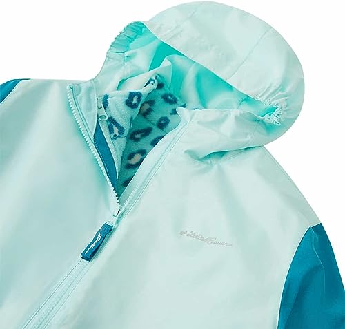 Eddie Bauer Youth girls Lone Peak 3-in-1 Jacket, Medium Blueg